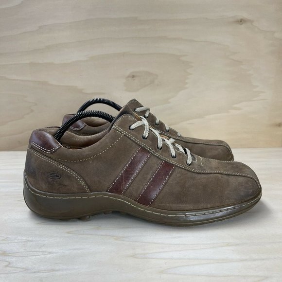 Skechers Mens Casual Brown Leather Lace 
